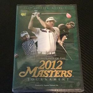 2012 Masters tournament DVD unopened